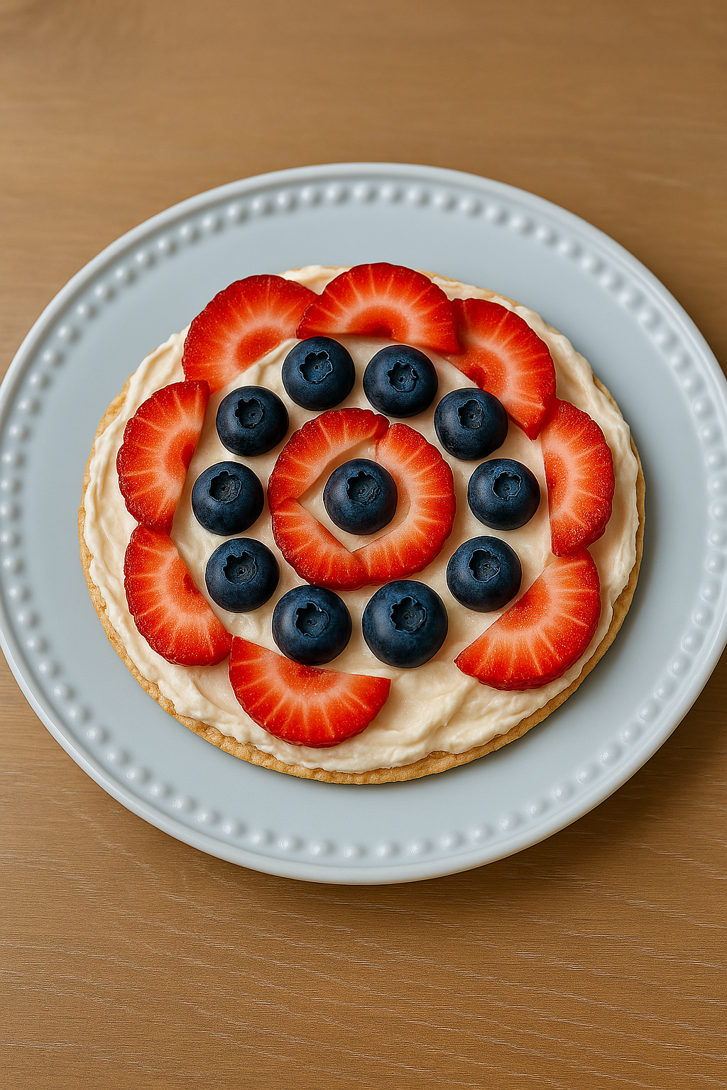 High Protein Fruit Pizza