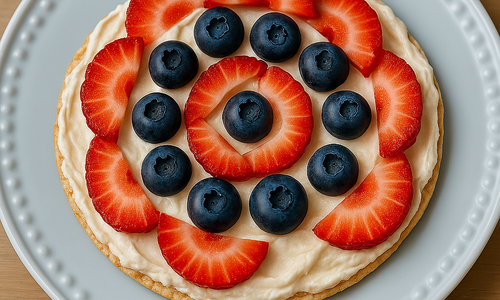 High Protein Fruit Pizza