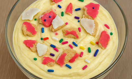 No Bake Animal Cookie Cheesecake