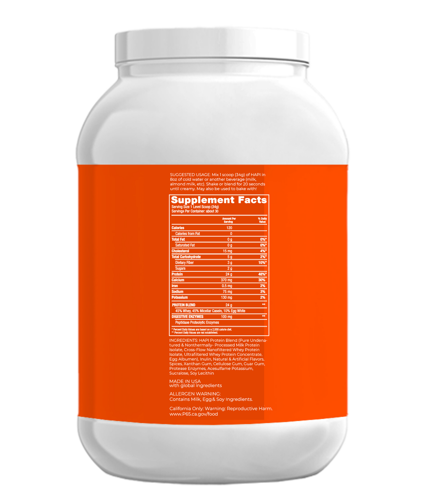 HAPI Pumpkin Protein