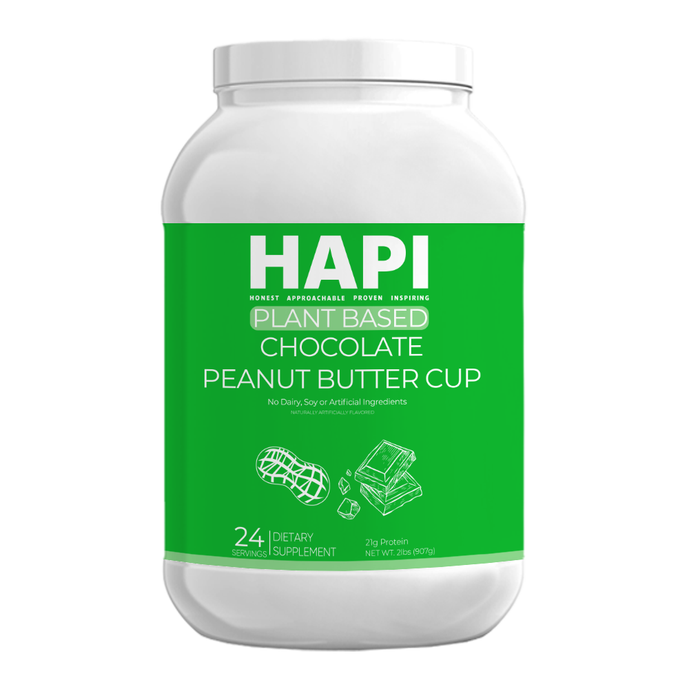HAPI Plant Based Chocolate Peanut Butter Protein