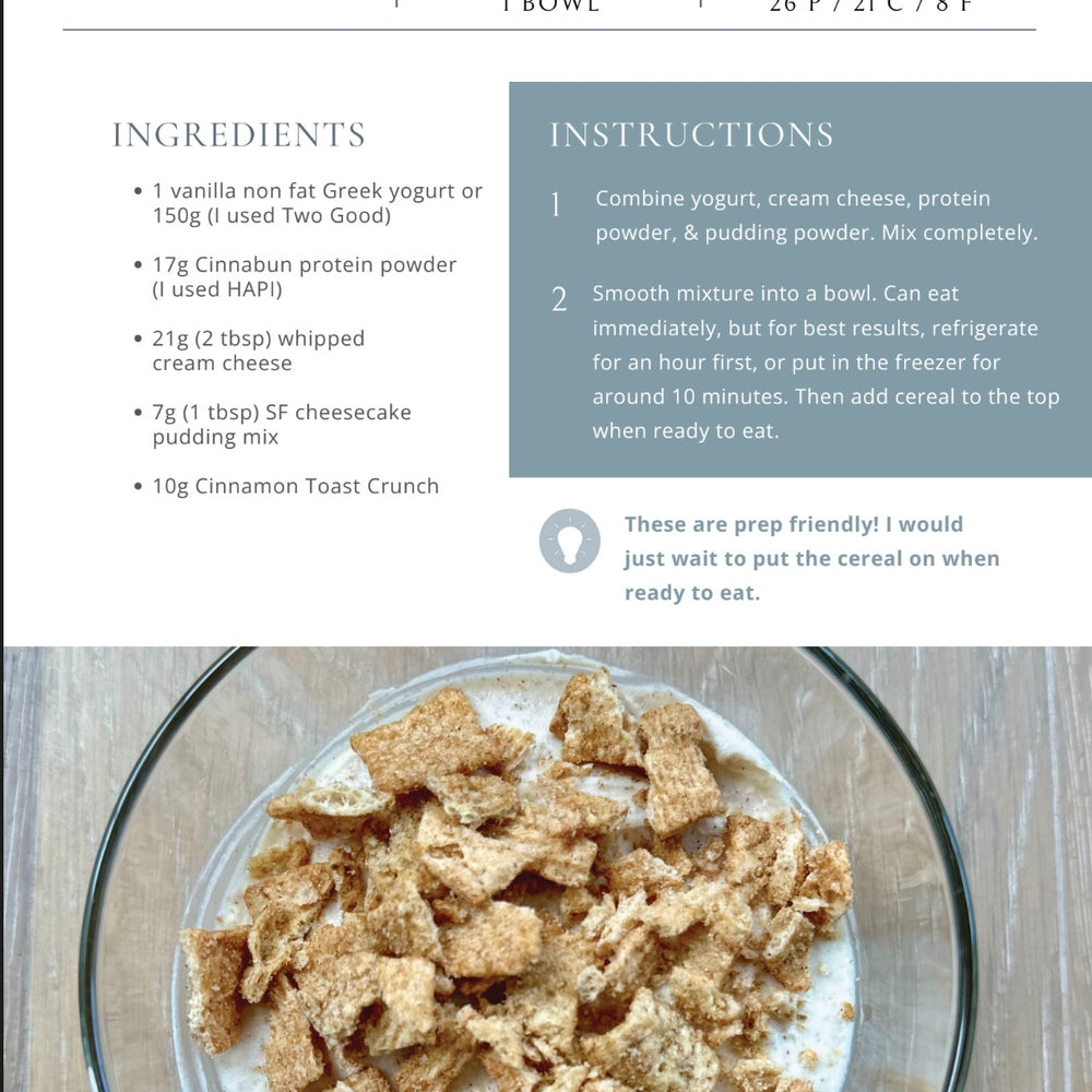 
                      
                        Macro Friendly Eats With Em - 80+ High Protein + Low Calorie Recipes
                      
                    