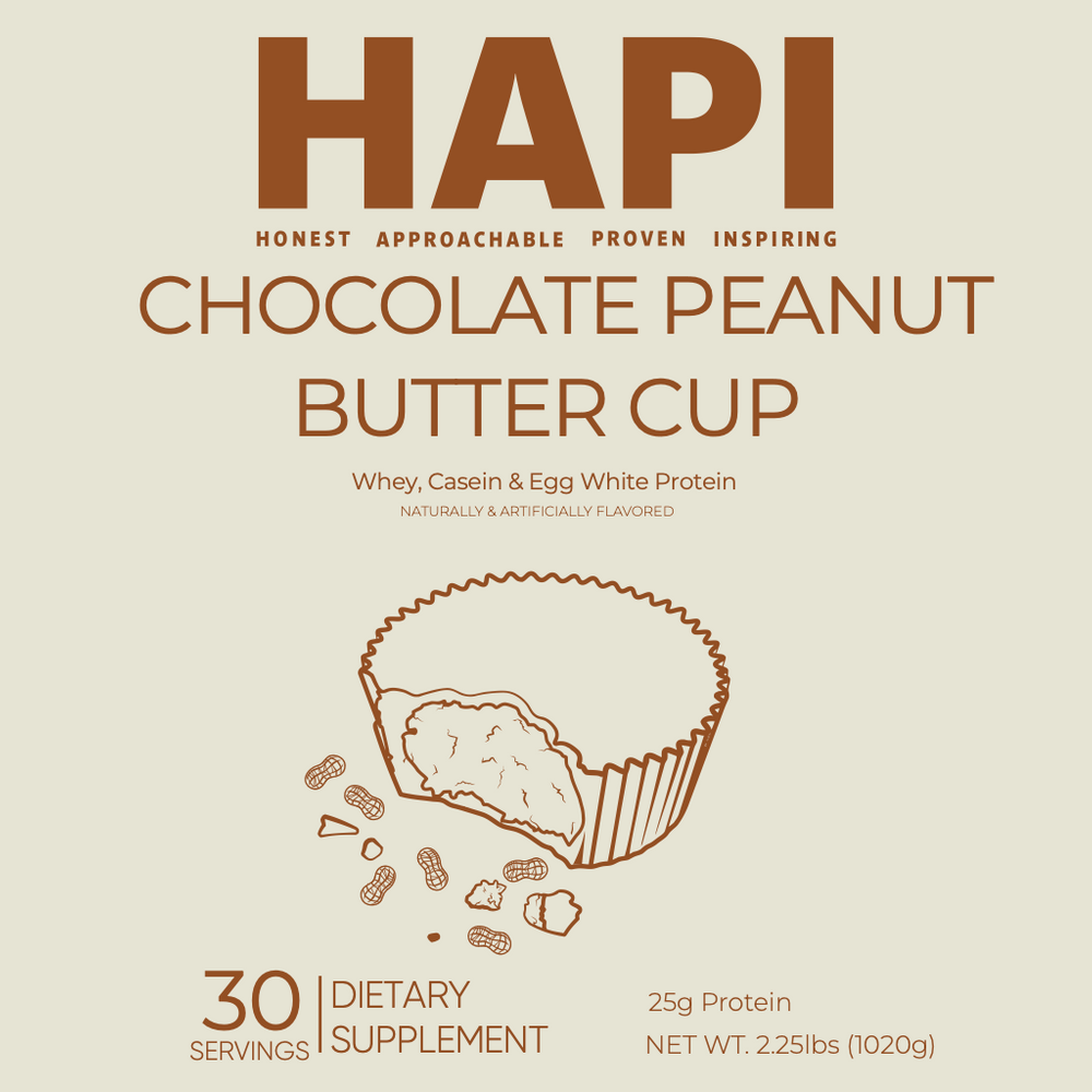 
                      
                        HAPI Chocolate Peanut Butter Cup Protein
                      
                    