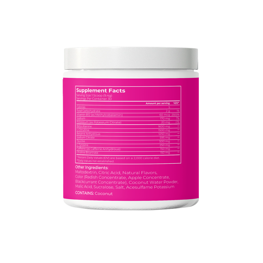 HAPI Pre Workout: Fruit Punch