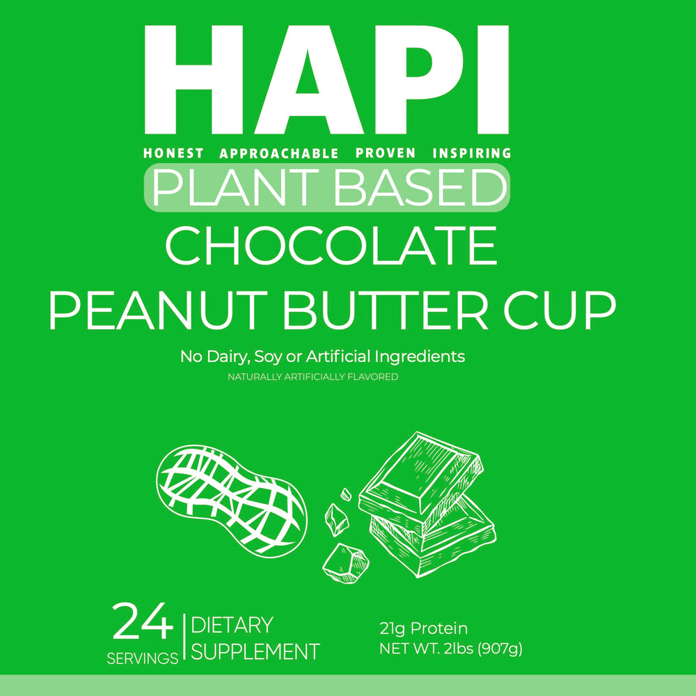 
                      
                        HAPI Plant Based Chocolate Peanut Butter Protein
                      
                    