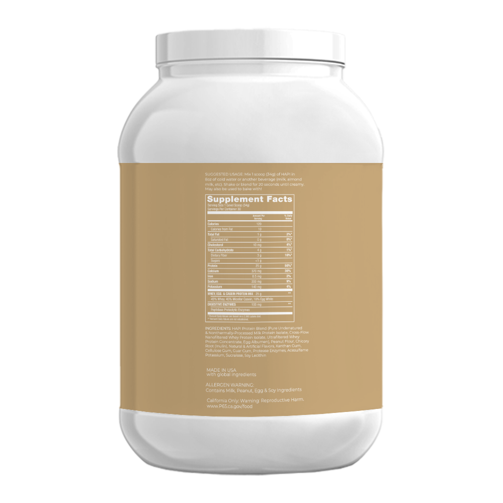 
                      
                        HAPI Peanut Butter-Marshmallow Cookie Protein
                      
                    