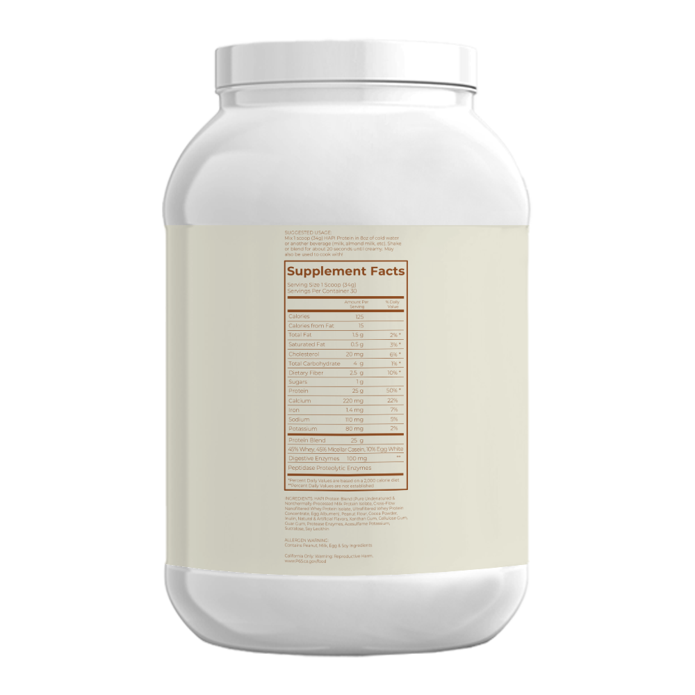 
                      
                        HAPI Chocolate Peanut Butter Cup Protein
                      
                    