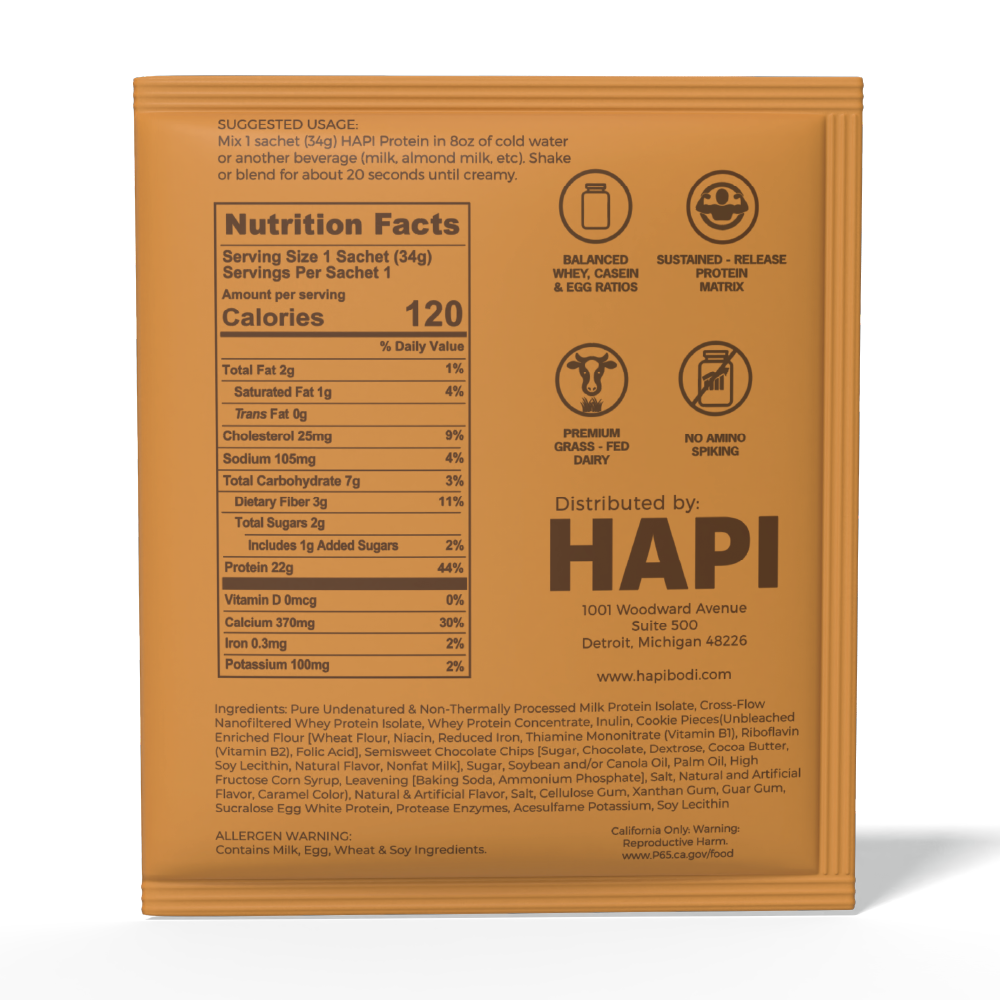 [Single Serve Packet] HAPI Cookie Dough