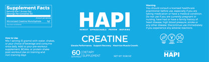 HAPI Creatine
